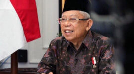 Wakil Presiden Ma'ruf Amin.(FOTO : Updateku.com)