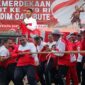 Meriahkan Peringatan Hut RI ke - 79, Kodim 0416/Bute Gelar Jalan Sehat dan Berbagai Perlombaan. FOTO : PENDIM