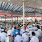 Ketua DPRD Tanjab Barat Hamdani Hadiri Haul Akbar Syekh Abdul Qadir Al-Jailani di Ponpes Al-Baqiyatush Shalihat Kuala Tungkal. FOTO : HMS