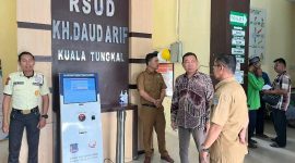 Ketua DPRD Tanjab Barat Sidak RSUD dalam Rangka HKN ke-61. FOTO : HMS