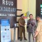 Ketua DPRD Tanjab Barat Sidak RSUD dalam Rangka HKN ke-61. FOTO : HMS