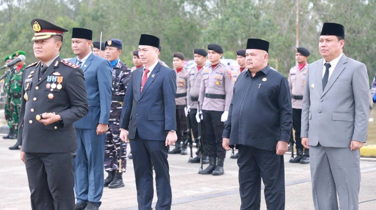 Hasan Basyri : Pentingnya Menerjemahkan Semangat Pahlawan Dalam Tugas Sehari-Hari. FOTO : HMS