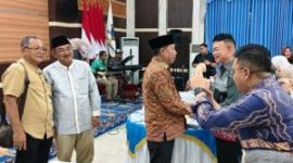 Ketua DPRD dan Forkopimda Sambut Hangat Kajari Baru Tanjab Barat Anton Rahmanto. FOTO : HMS