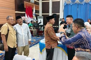 Ketua DPRD dan Forkopimda Sambut Hangat Kajari Baru Tanjab Barat Anton Rahmanto. FOTO : HMS