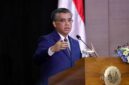 Menaker Yassierli menegaskan pentingnya dialog sosial inklusif untuk menghadapi tantangan digitalisasi dan pelindungan pekerja platform pada sidang ILC ke-114 di Jenewa, Swiss, Minggu (7/6/2026). (Foto: Biro Humas Kemnaker)