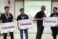 Yayasan AHM Latih Puluhan UMKM Bengkel Sepeda Motor. FOTO : IST