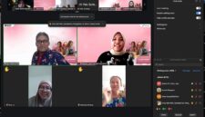 PEMBERDAYAAN PEREMPUAN: President Director Pertamina Foundation, Agus Mashud S. Asngari (kiri atas), saat membuka tahap Pra-Kurasi program PFpreneur 2026 secara daring, Selasa (21/4). Sebanyak 3.489 wirausaha perempuan dari seluruh Indonesia mengikuti pelatihan ini untuk memperkuat fondasi usaha agar lebih berdaya saing dan naik kelas. (FOTO : Dok. WKI)