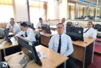 Pejabat Administrator Pemkab Tanjabbar Jalani Assessment di UPT Penilaian Kompetensi BKD Provinsi Riau. FOTO : Dok. Zul/Pribadi