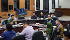 Dishub Sumut Gelar Rakor Percepatan Pembangunan Depo BRT Mebidang di Binjai. FOTO : GUNAWAN H