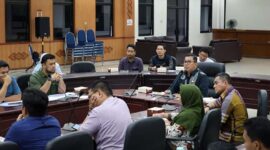 Dishub Sumut Gelar Rakor Percepatan Pembangunan Depo BRT Mebidang di Binjai. FOTO : GUNAWAN H