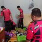 Tim Satops Patnal Lapas Kuala Tungkal Kembali Geledah Blok Hunian WBP. FOTO : HMs Pas