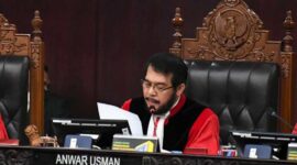 Ketua Mahkamah Konstitusi (MK) Anwar Usman. FOTO : Istimewa.