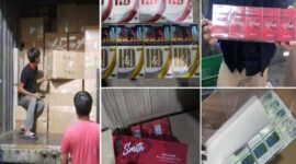 Bea Cukai Gagalkan Peredaran 1,4 Juta Batang Rokok Ilegal di Kota Jambi. [FOTO : IG BC Jambi]