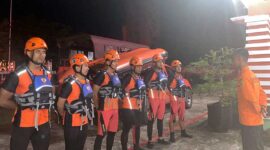 Tim SAR Basarnas Jambi Tengah Bersiap Menuju Lokasi Kejadian. [FOTO : Basarnas]