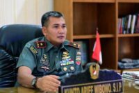 Mayor Jenderal (Mayjen) TNI Kunto Arif Wibowo Saat Masih Berpangkat Bringjen TNI. FOTO : TribunManado