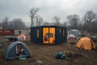 Indonesia Darurat Bencana : Saatnya Negara Mengganti Tenda dengan Rumah Container. FOTO LT/AI
