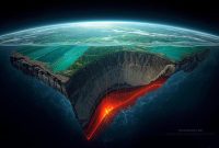 Ilustrasi : Megathrust Nusantara. FOTO : AI