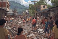 KBRI Tokyo : 969 WNI Tinggal di Wilayah Pusat Gempa M 7,5 Jepang. FOTO : AI