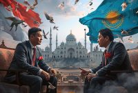 Dubes Kazakhstan : Indonesia-Kazakhstan Miliki Banyak Kesamaan. FOTO : Ilustrasi AI/LT