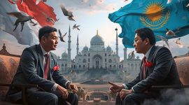 Dubes Kazakhstan : Indonesia-Kazakhstan Miliki Banyak Kesamaan. FOTO : Ilustrasi AI/LT