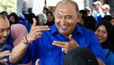 Bupati Langkat Syah Afandin saat menghadiri acara PAN. DPP PAN kini telah mengambil alih kepemimpinan DPW PAN Sumut dan menonaktifkan Syah Afandin dari posisi ketua wilayah menyusul penangkapannya oleh KPK. (Foto: Dok. Istimewa/metrokampung.com)
