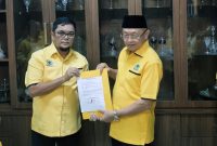 Mayoritas Kader Satukan Ketua DPD Golkar Muaro Jambi Berrikan Surat Dukungan kepada Cek Endra Didorong Pimpin Golkar Jambi Lagi. FOTO : HMS