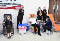 Jaksa di Kejati Jambi Ramai-Ramai Donor Darah. FOTO : ISt