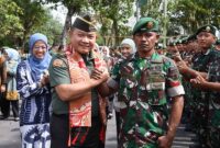 Kasad Jenderal TNI Dr. Dudung Abdurachman saat Kunjungan Kerja (Kunker) Kasad ke wilayah Kodam IV/Diponegoro, di Solo, Jawa Tengah, Jumat (14/7/2023). FOTO : Dispenad
