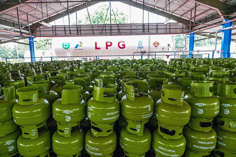 Pertamina Pastikan Tak Ada Kenaikan Harga LPG 3 Kg, Beli di Pangkalan Resmi untuk Harga Sesuai HET. FOTO : HMS