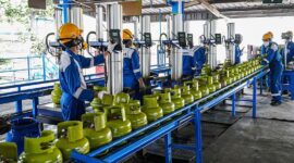 Pertamina Patra Niaga Terus Lakukan Pengecekan Pangkalan LPG 3 Kg Aman. FOTO : HMS