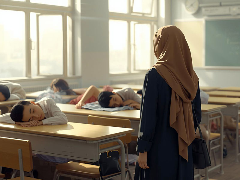 Antara Tugas Suci, Ancaman Hukum dan Mutasi: Posisi Guru Kian Rentan!,. FOTO : LT/Ilustrasi