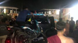 Polsek Jambi Selatan Saat Mengamankan Empat Komplotan Geng Motor ‘Sedulur Family’ Kota Jambi, Senin (26/9/22). FOTO : Dhea/HUMAS