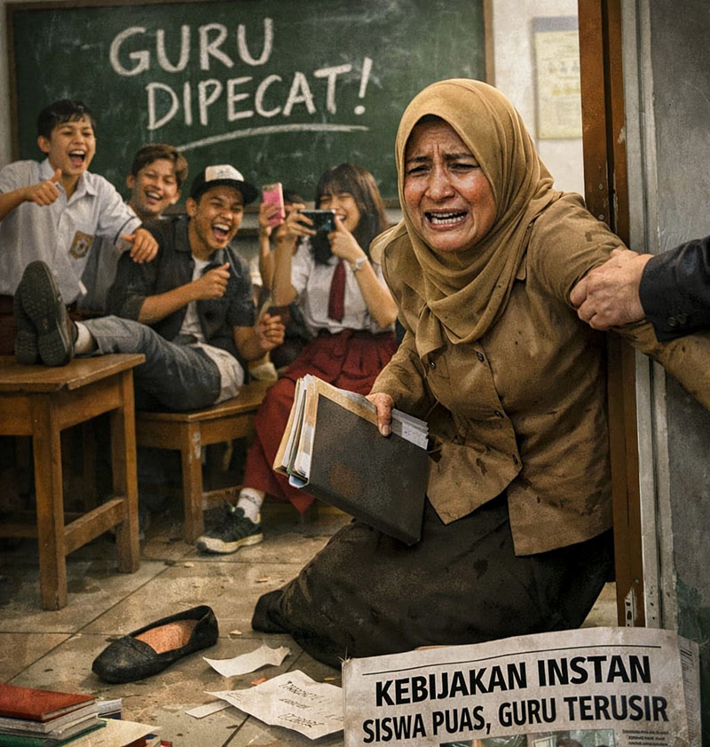 Ketika Guru Terusir dan Siswa 