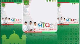 Twibbon MTQ ke-51 di Sungai Penuh. GRAFIS : Ist