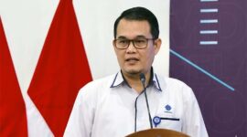 Direktur Jenderal Pembinaan Pelatihan Vokasi dan Produktivitas (Binalavotas) Kemnaker, Darmawansyah, memberikan arahan dalam acara Final Briefing Magang Nasional Batch I secara virtual di Jakarta. Ia mengingatkan pentingnya penyelesaian administrasi akhir bagi peserta dan perusahaan mitra. (FOTO : Dok. Biro Humas Kemenaker)