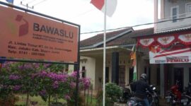 Kantor Badan Pengawas Pemilu (Bawaslu) Kabupaten Muaro Jambi. FOTO : Ist
