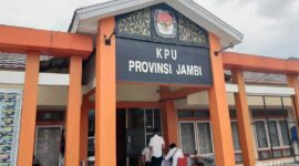 Gambar : Kantor KPU Provinsi Jambi