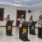 Kapolda Jambi Pimpin Sertijab Dirreskrimsus dan 2 Kapolres, Jumat (4/2/22). FOTO : HUmas Polda Jambi