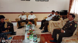 Kejari Tanjab Barat Tri Joko, SH, MH saat dikonfirmasi di Kantornya, Rabu (22/07/20).