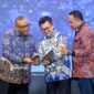 Wakil Menteri Ketenagakerjaan, Afriansyah Noor, saat membuka secara resmi Festival MagangHub hasil kolaborasi Kemnaker dan Corporate University LAN di Jakarta. Lewat platform MagangHub, pemerintah memperluas akses pengalaman kerja langsung guna mencetak talenta muda yang kompeten dan siap kerja. (FOTO : Biro Humas Kemnaker)