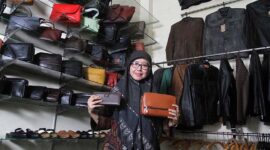 Kisah Move Leather Jadi UMKM Tangguh Lewat Pertamina UMK Academy. FOTO : TIM