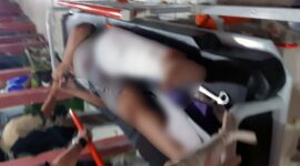 Salah Seorang Korban Saat Mendapatkan Perawatan di RSUD KH Daud Arif Kuala Tungkal. FOTO : Polsek TI