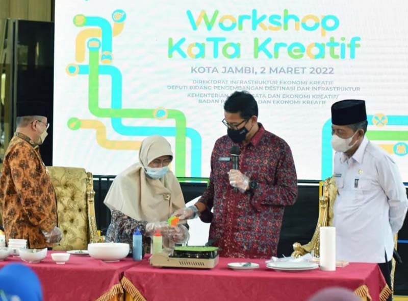 Maulana, Kita Dukung Kota Jambi Diuji Petik Sebagai Kota Kreatif Subsektor Kuliner oleh Menparekraf