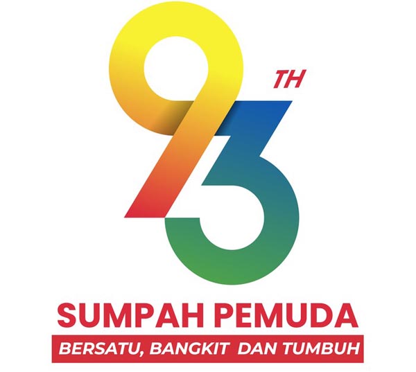 Logo Sumpah Pemuda ke 93 Tanggal 28 Oktober 2021