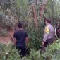 FOTO : Polisi Melakukan Penyisiran Tempal Larinya Kedua Pelaku Pasca Kejadian, Selasa (12/05/20)