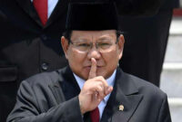 FOTO : Menteri Pertahanan Prabowo Subianto/Ist