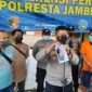 FOTO : Kepala Polsek Kota Baru, Kompol Dhadhag Anindhito Saat Pres Rilis, Jumat (11/2/22).