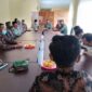 FOTO : rapat Persiapan Pelaksanaan TMMD Tahun 2020  bersaama Kepala Dinas PUPR Kab Kerinci di kantor PUPR Kab Kerinci, Kamis (16/07/20).