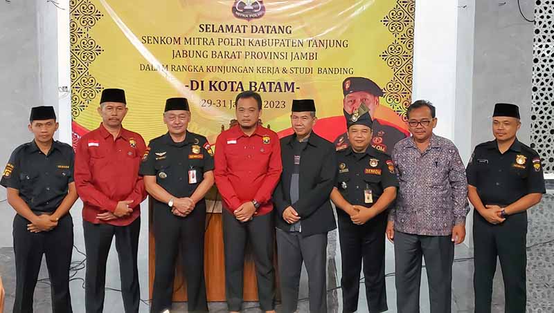 DOk. Senkom Tanjabbar Jambi Kunjungan Studi ke Senkom Kota Batam. 