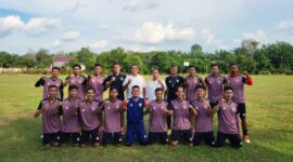 Tim Sepekbola Gubernur Jambi Cup 2022 Kabupaten Muaro Jambi Tengah Mempersiapkan Latihan. FOTO : PSSI Muaro Jambi